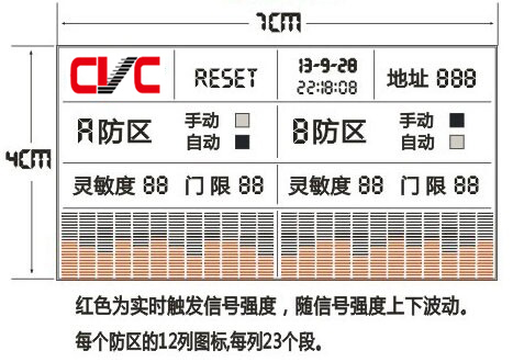 双防区振动光纤报警主机